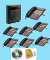 NEC 2000 Starter Kit with 1 Operator Console & 7 Digital Work Station Phones $1639.00