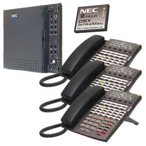(image for) NEC DSX40 - 3) 34-Button Phones & Voice Mail - Click Image to Close