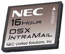 (image for) NEC DSX 8-Port X 16-Hour Intramail Voice Mail - Click Image to Close
