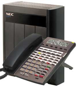 (image for) NEC DSX80 with 16) Phones & Voice Mail - Click Image to Close
