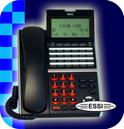 (image for) NEC DTZ-24D-3 24 Button Phone - Click Image to Close