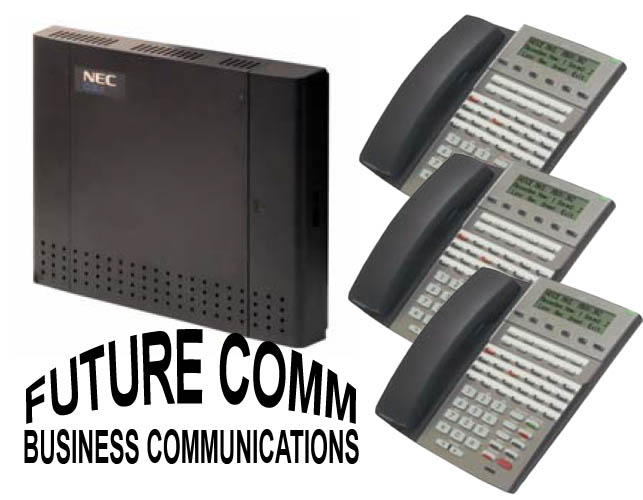 (image for) NEC DSX40 Kit + 3) 34-Button Phones