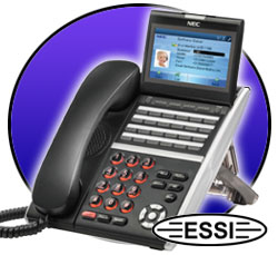 (image for) NEC ITZ-24D 24 Button IP Phone - Click Image to Close